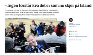 Screen shot NRK
